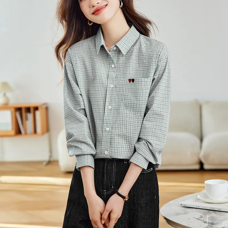 Korean style Shirts Women's-6