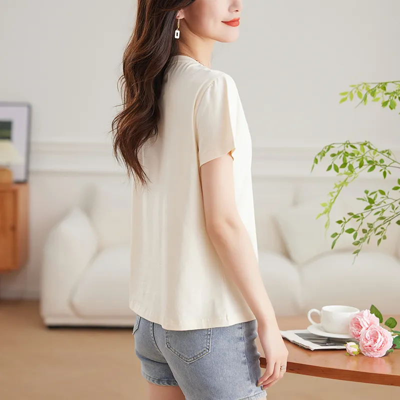 Korean style T Shirts Women's-5