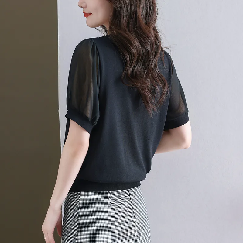 Korean Style Regular T Shirt Women's-7