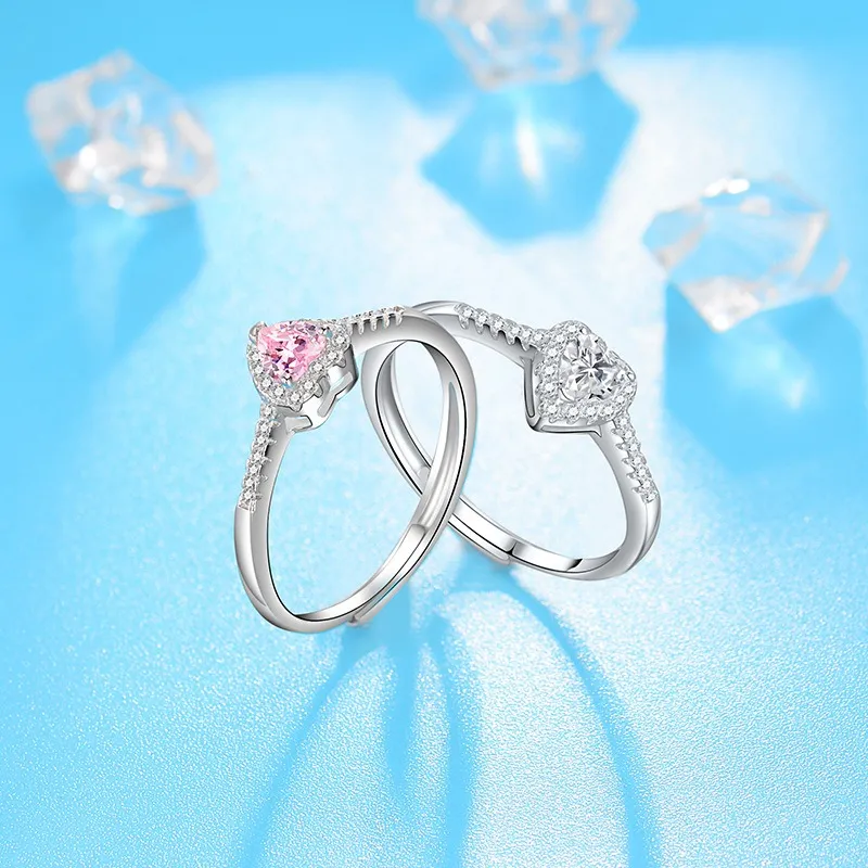 GOOUI S925 Silver Rings Women's-3