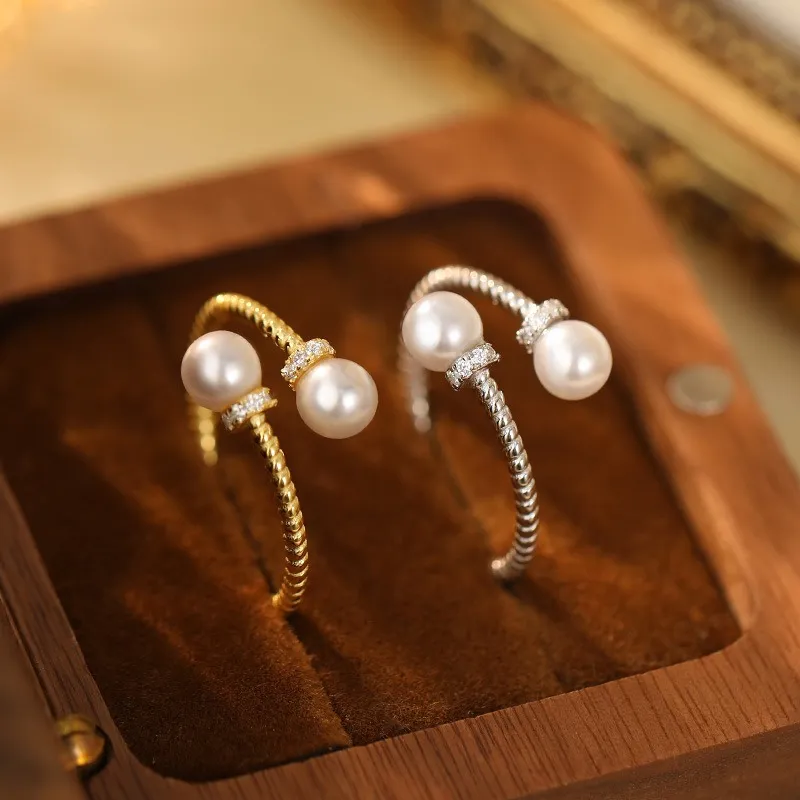 GOOUI S925 Silver Rings Women's-5