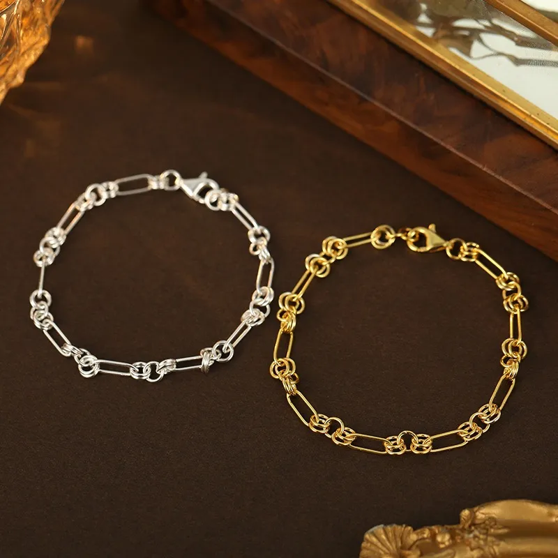 GOOUI S925 Silver Bracelets Women's-4