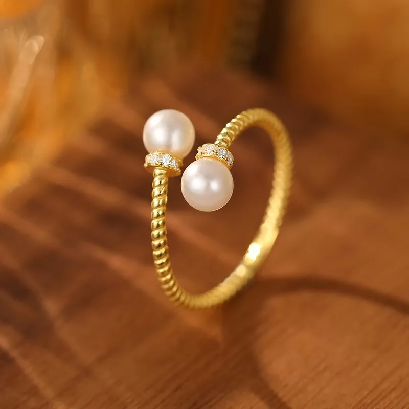 GOOUI S925 Silver Rings Women's-8