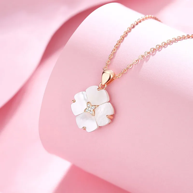 GOOUI S925 Silver Necklaces Women's-1