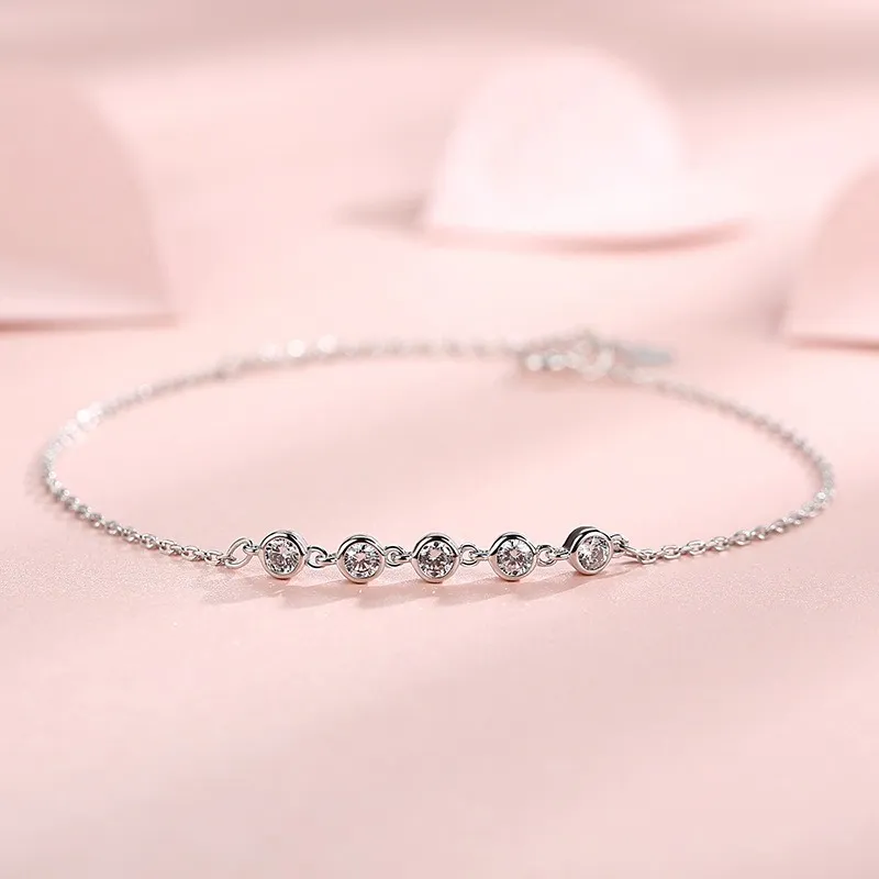 GOOUI S925 Silver Bracelets Women's-2