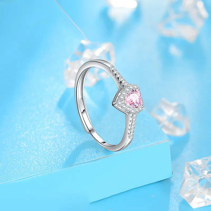 GOOUI S925 Silver Rings Women's-6