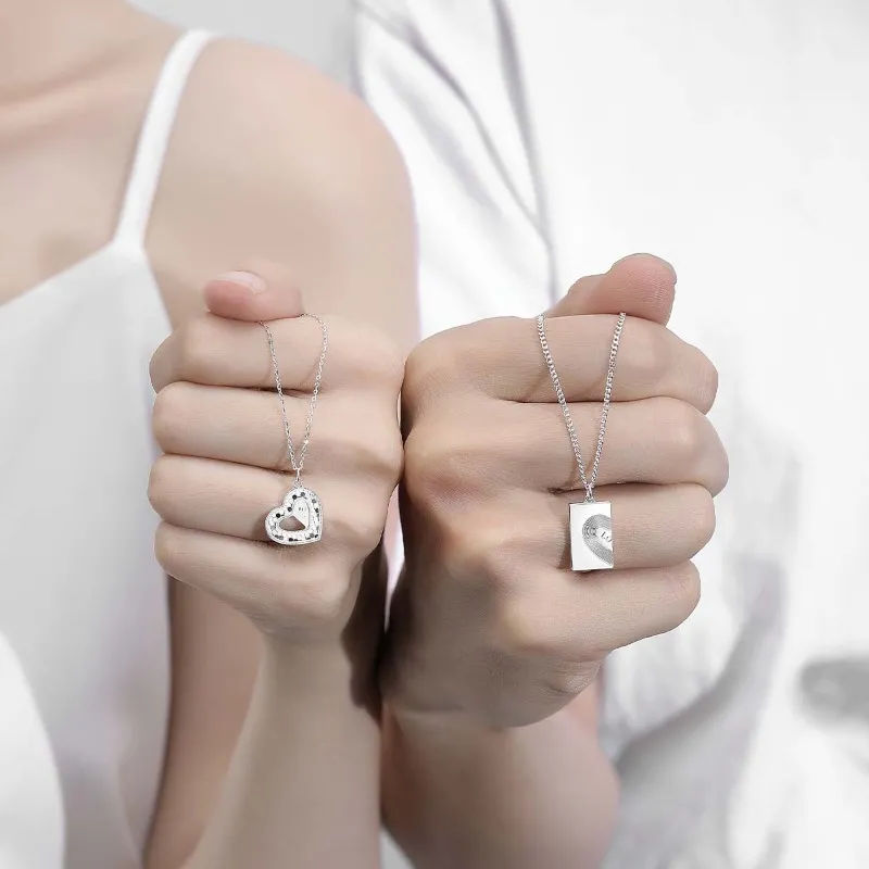GOOUI S925 Silver Necklaces Unisex-2