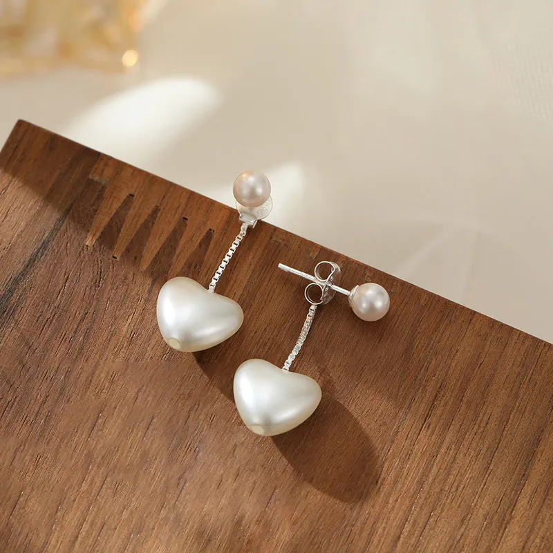 GOOUI S925 Silver Earrings Women's-3