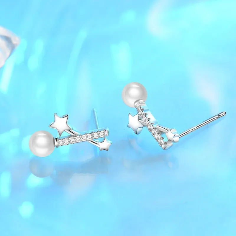 GOOUI S925 Stud Earrings Women's-4