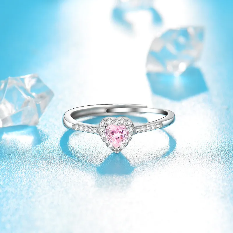 GOOUI S925 Silver Rings Women's-4
