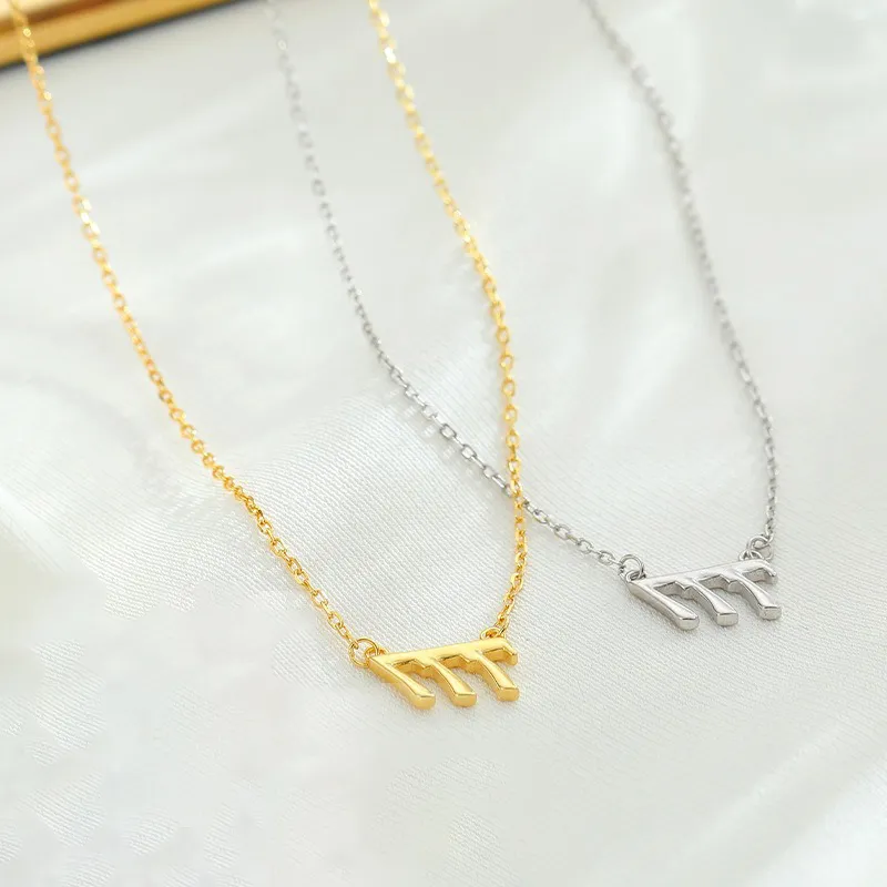 GOOUI S925 Silver Necklaces Women's-6
