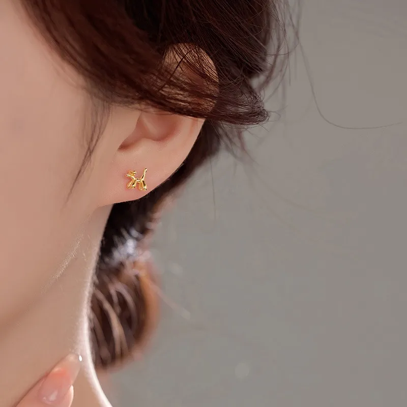 GOOUI S925 Stud Earrings Women's-1