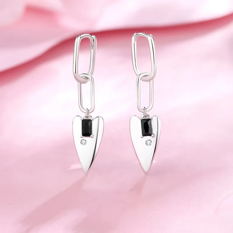 GOOUI S925 Silver Earrings Women's-1