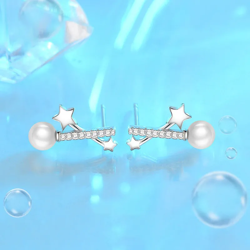 GOOUI S925 Stud Earrings Women's-2