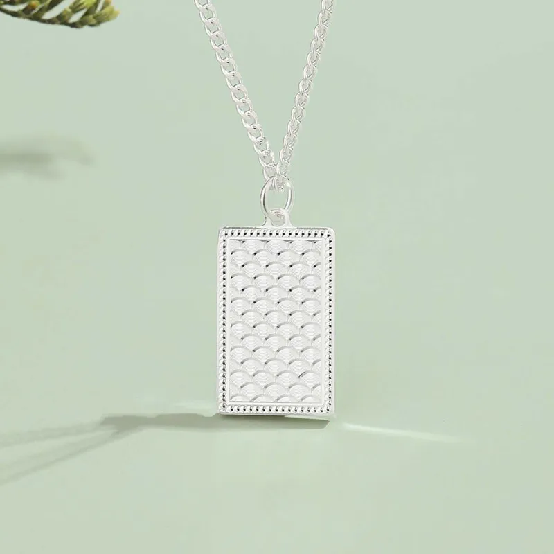 GOOUI S925 Silver Necklaces Unisex-3