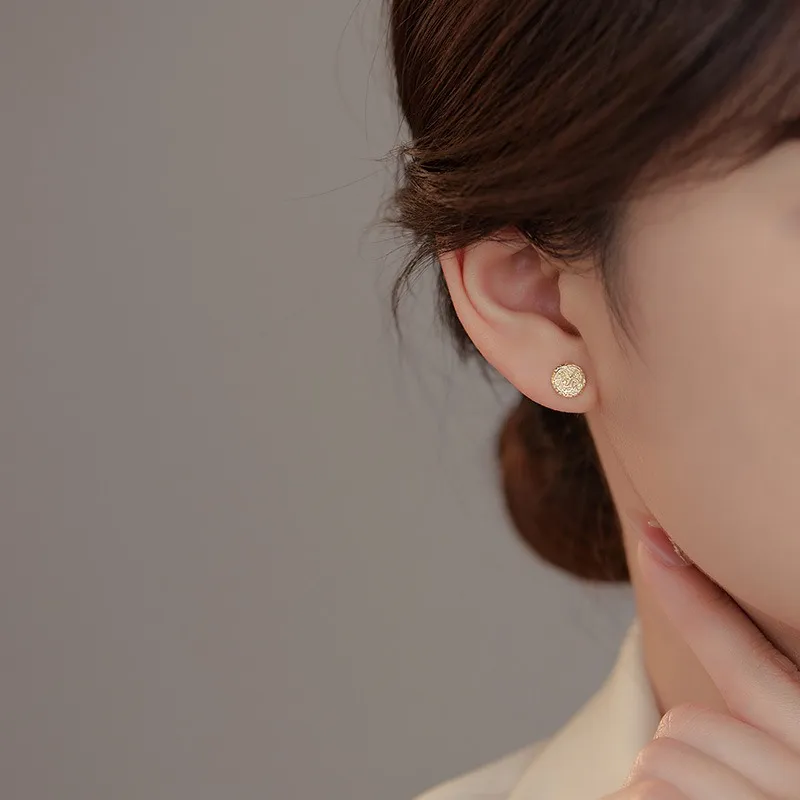 GOOUI S925 Silver Stud Earrings Women's-2