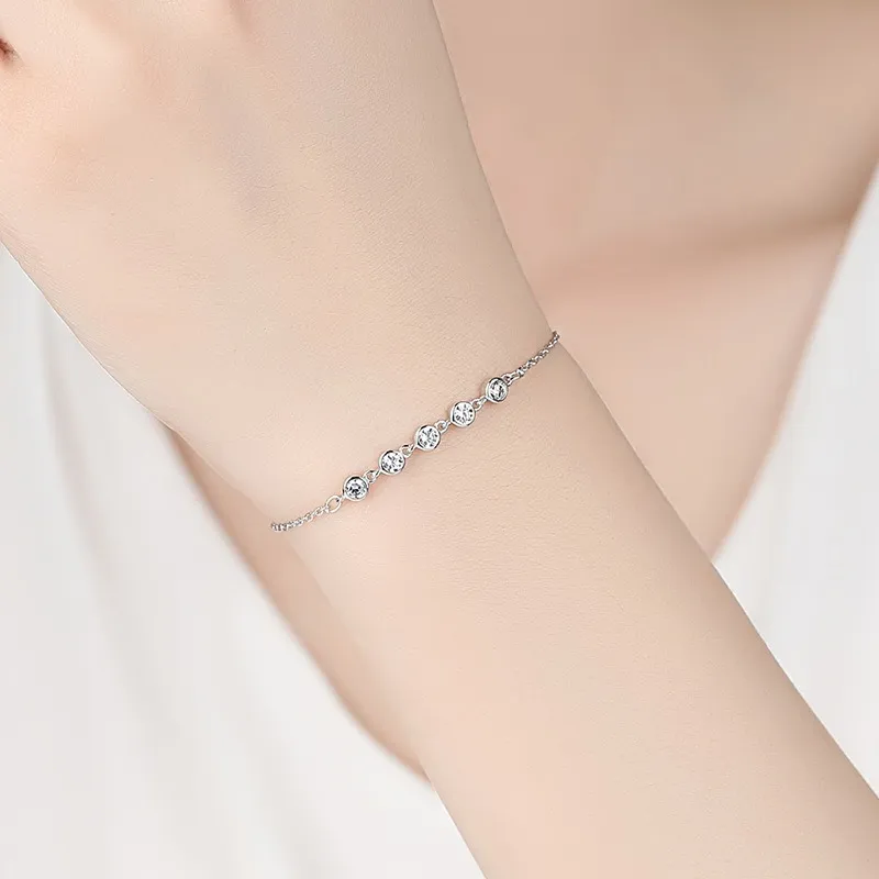 GOOUI S925 Silver Bracelets Women's-1