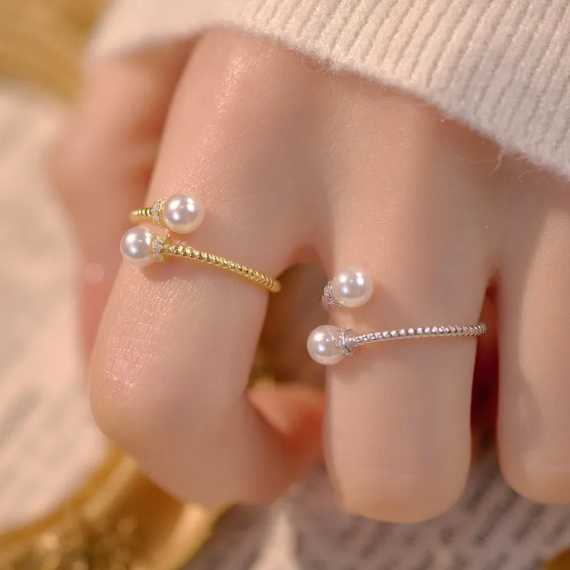 GOOUI S925 Silver Rings Women's-4
