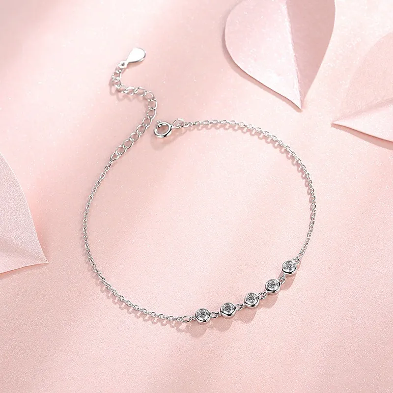GOOUI S925 Silver Bracelets Women's-3