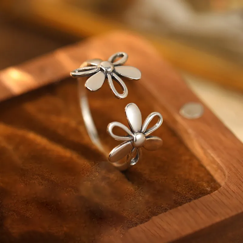 GOOUI S925 Silver Rings Women's-3
