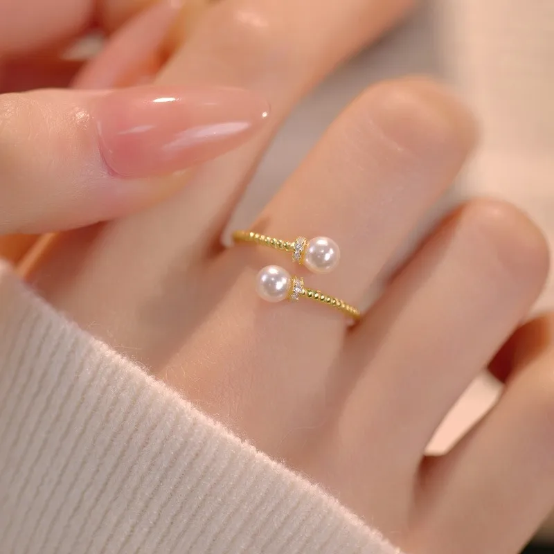 GOOUI S925 Silver Rings Women's-7