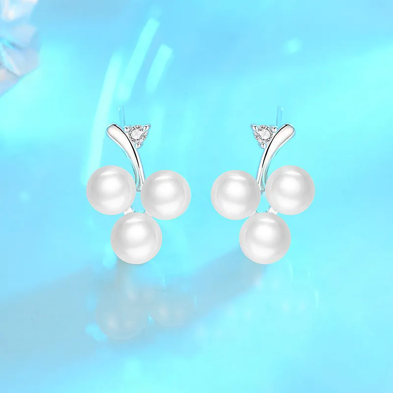 GOOUI S925 Silver Earrings Women's-8