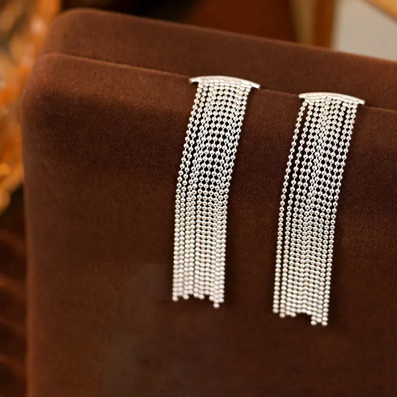 GOOUI S925 Silver Earrings Women's-3
