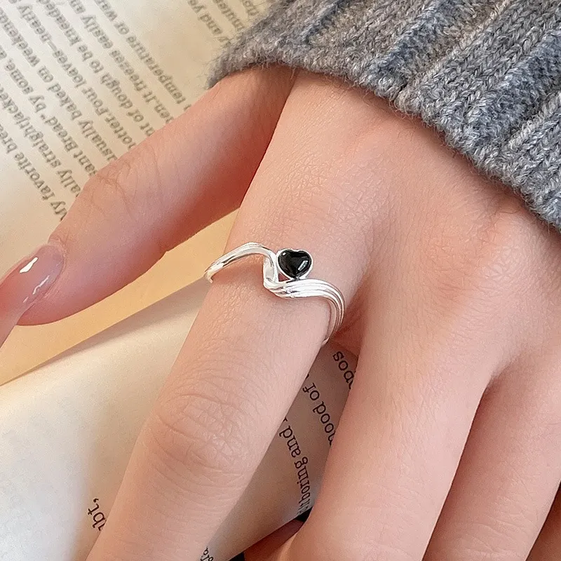 GOOUI S925 Silver Rings Women's-2