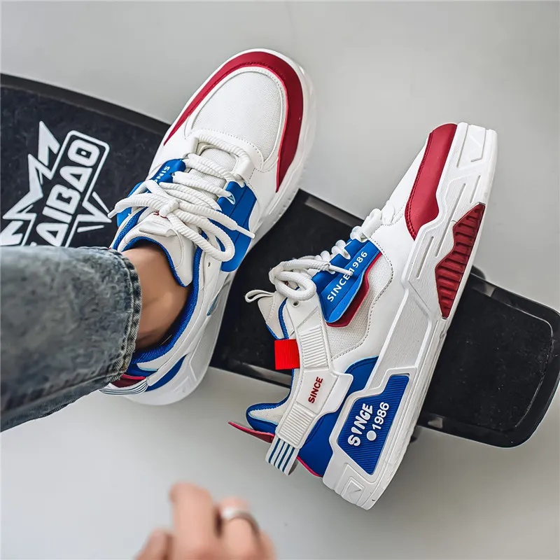 TEXWOOD Low Top Skateboard Shoes Men's Box-9