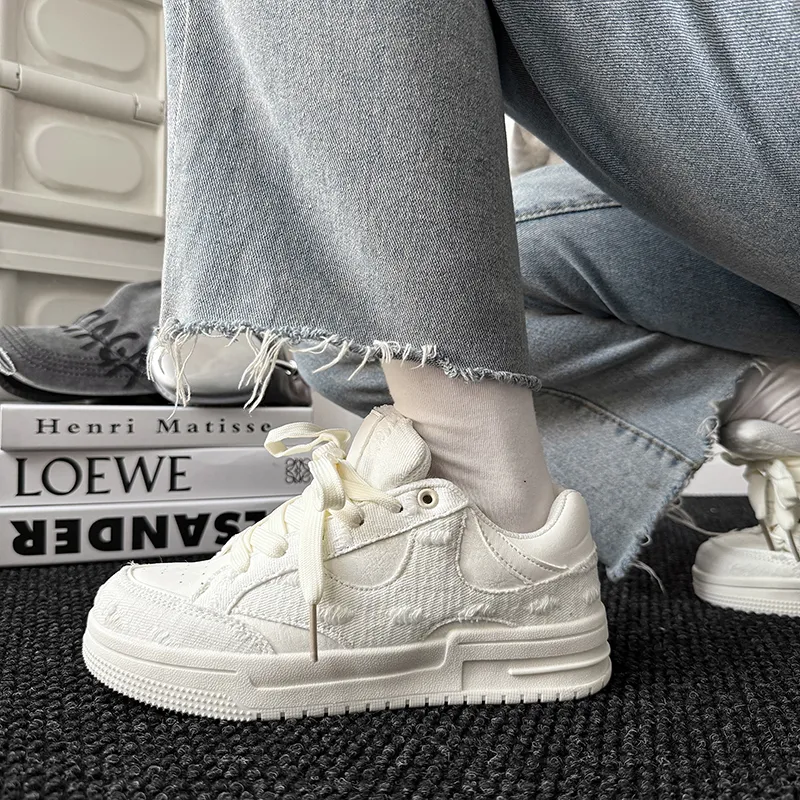 TEXWOOD Coverage Slip Resistant Low Top Skateboard Shoes Unisex Box-7