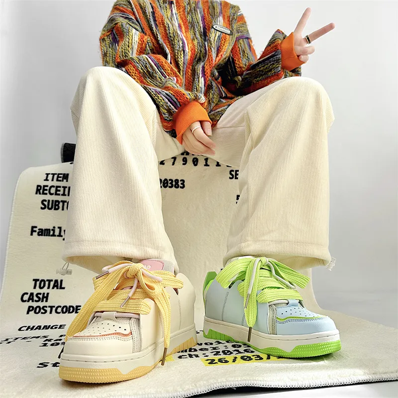 TEXWOOD Low-Top Skateboard Shoes Unisex-12