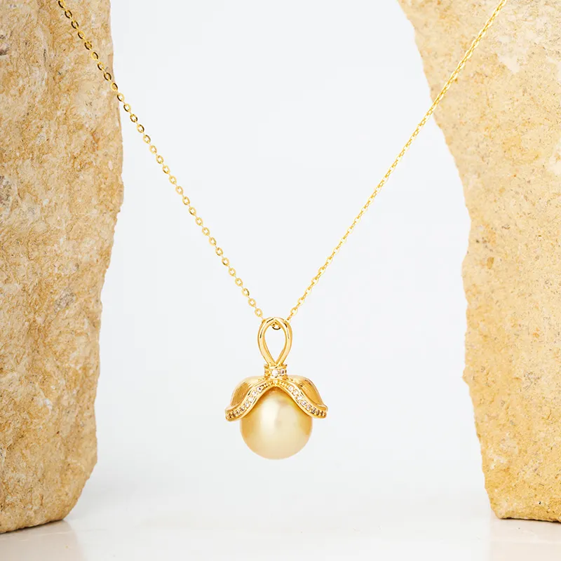 JUNO Pearl Pendants Women's-3