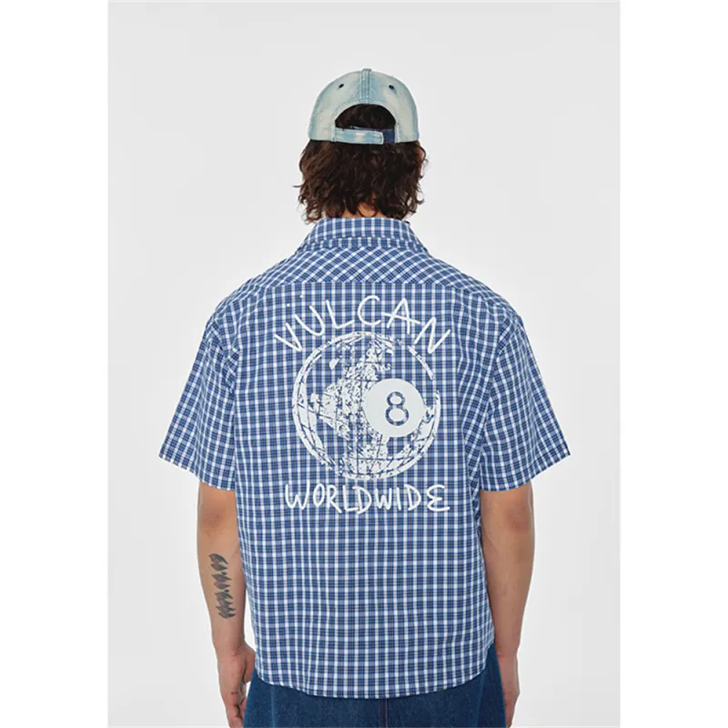 VULCAN STORE Shirts Unisex Blue-3