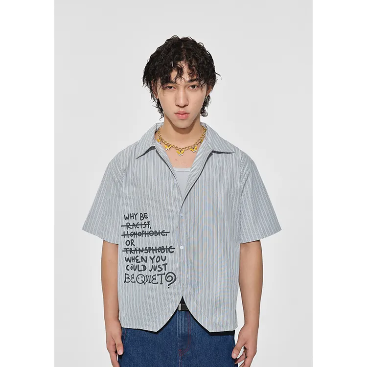 VULCAN STORE Shirts Unisex Light Blue-2