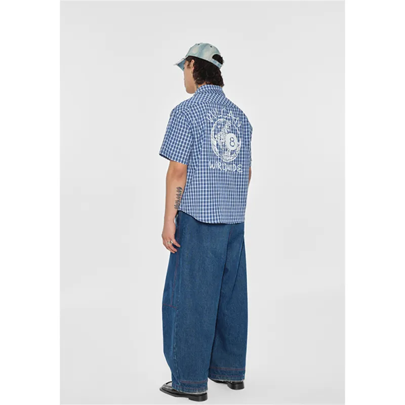 VULCAN STORE Shirts Unisex Blue-4