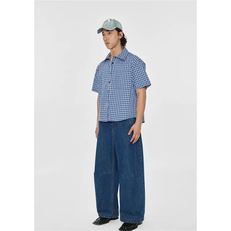VULCAN STORE Shirts Unisex Blue-5