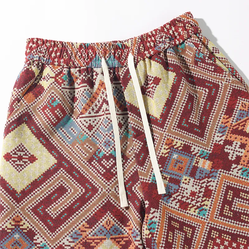 LSVE Casual Shorts Women's Red-2