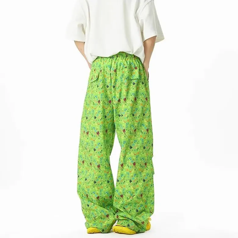 LSVE Casual Pants Women's Green-1