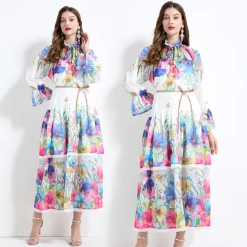 LSVE Long Sleeved Dress Women's White
