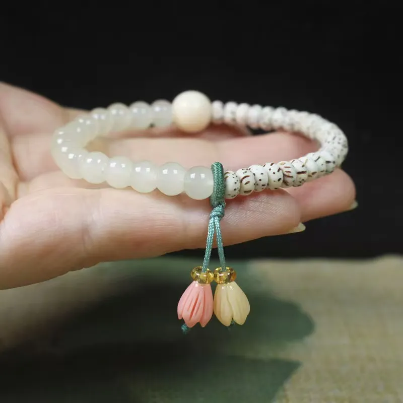 YUFENGXI Star Moon Bodhi Seeds Bracelets Women's-1
