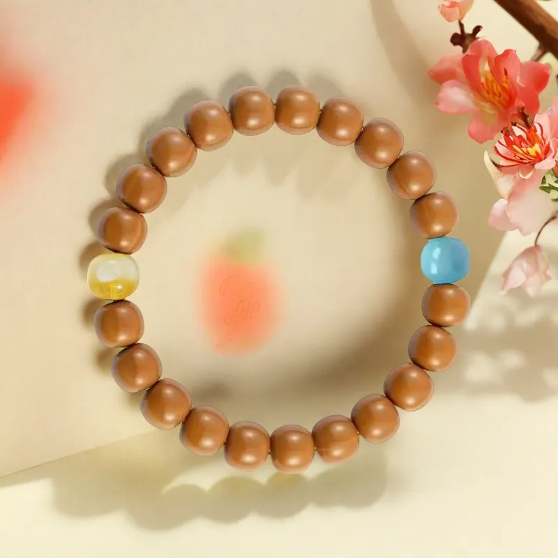 YUFENGXI Monkey Head Walnut Bracelets Unisex-1