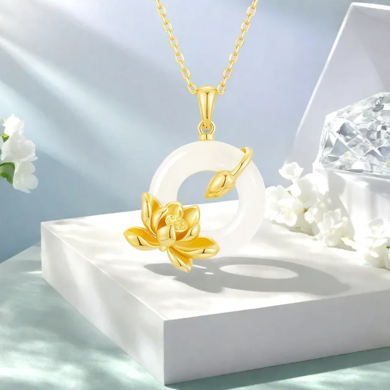 YUFENGXI Chalcedony Necklaces Women's-4