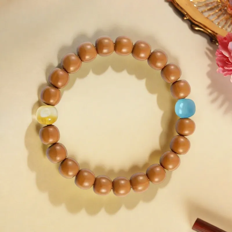 YUFENGXI Monkey Head Walnut Bracelets Unisex-2