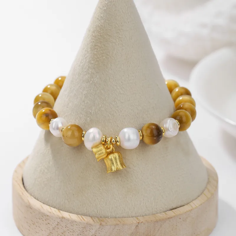 YUFENGXI Tiger's Eye Stone Bracelets Unisex-2
