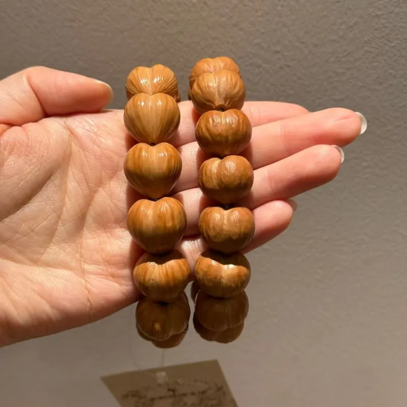 YUFENGXI Monkey Head Walnut Bracelets Unisex-4