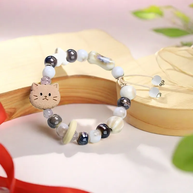 YUFENGXI Colored Glaze Bracelets Women's-4