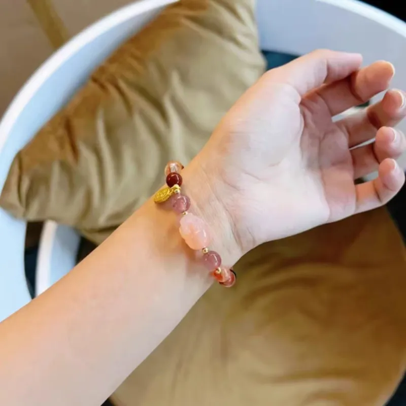 YUFENGXI Colored Glaze Bracelets Unisex-4