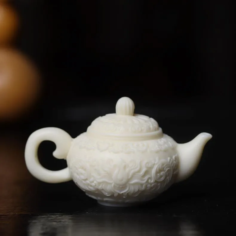 YUFENGXI Ivory Nut Collectible Unisex-2