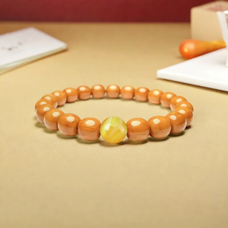 YUFENGXI Monkey Head Walnut Bracelets Men's-4