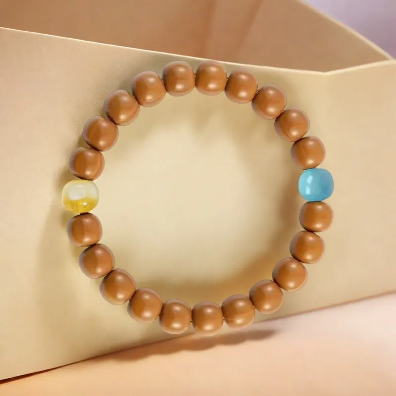 YUFENGXI Monkey Head Walnut Bracelets Unisex-3